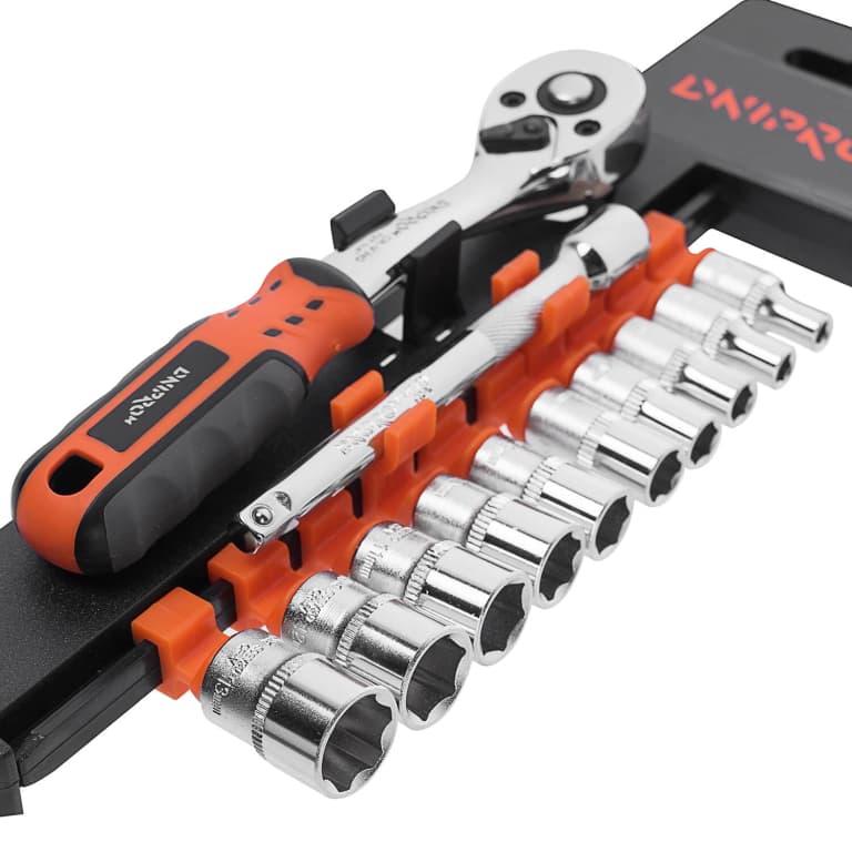 Набір головок торцевих з тріскачкою Dnipro-M Ultra (12 шт.) 1/4" (2 шт) — фото 4