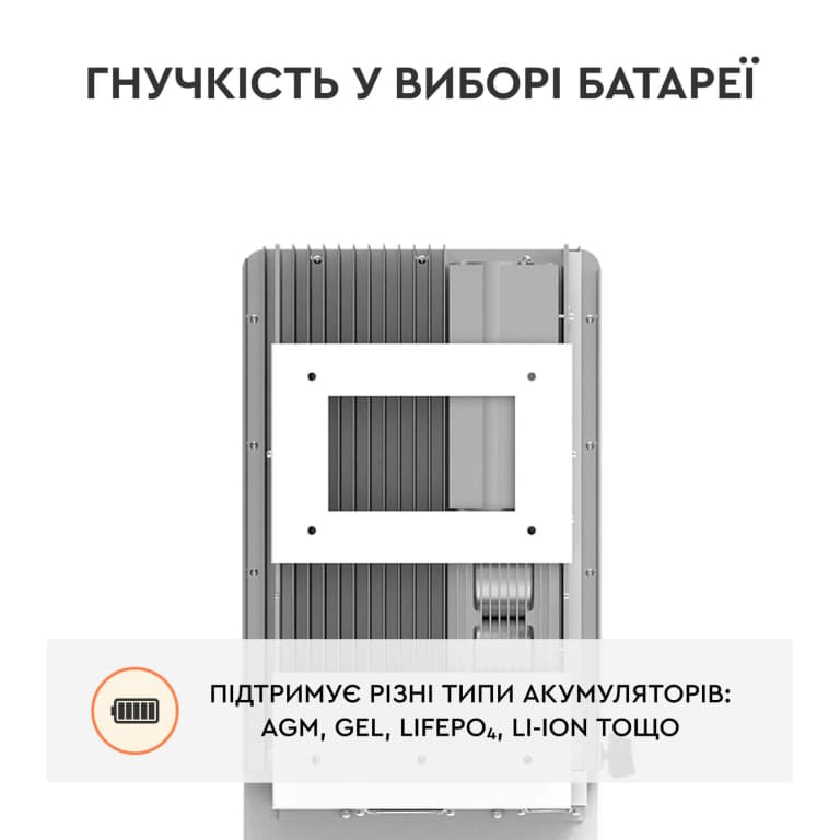 Гібридний інвертор Deye SUN-8K-SG05LP1-EU-AM2-P — фото 4