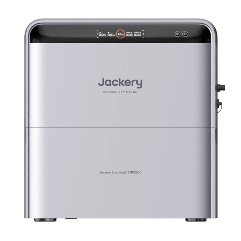Система резервного живлення Jackery SolarVault 3 Pro Max AC 2500 Вт/2520 Вт*година + Додаткова батарея до Jackery SolarVault 3 2520 Вт*година