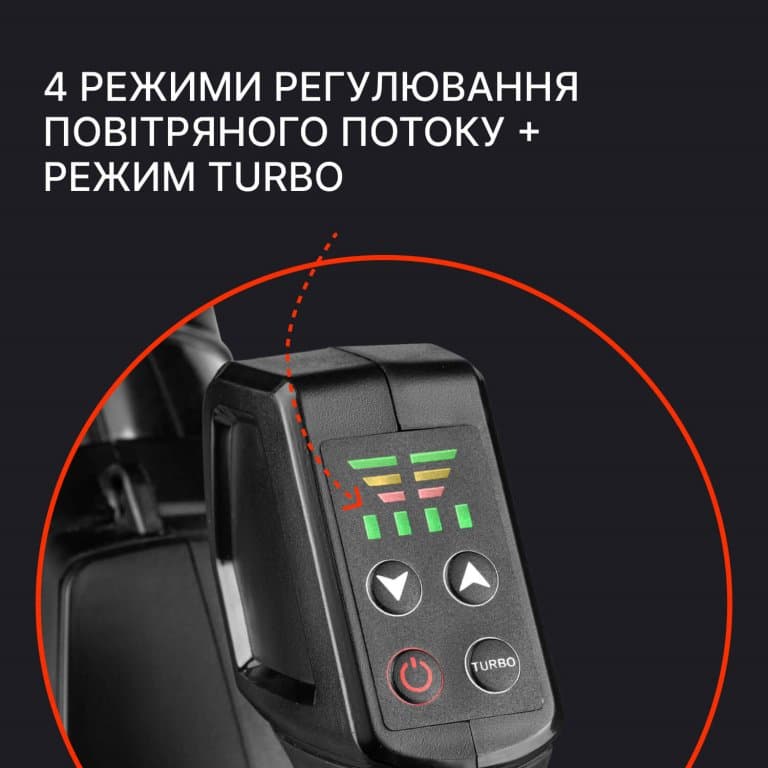 Акумуляторна повітродувка Dnipro-M DCB-202BC Dual (без АКБ та ЗП) — фото 6