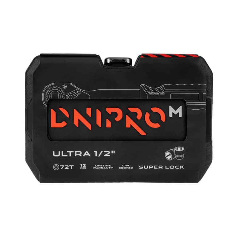 Набір інструментів Dnipro-M ULTRA Super Lock, 1/2" 12 шт. (2 шт) — фото 4