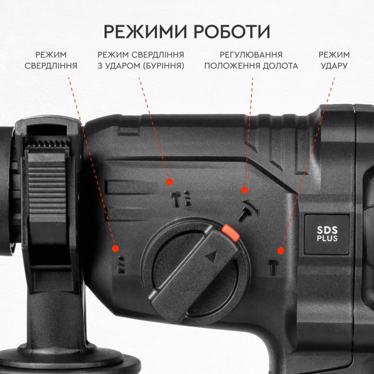 Акумуляторний перфоратор Dnipro-M DHR-400BC Ultra (без АКБ та ЗП) — фото 8