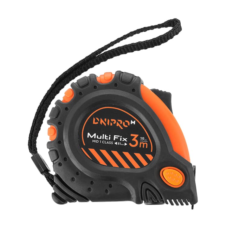 Рулетка Dnipro-M Multi Fix 3 м*19 мм — фото 2