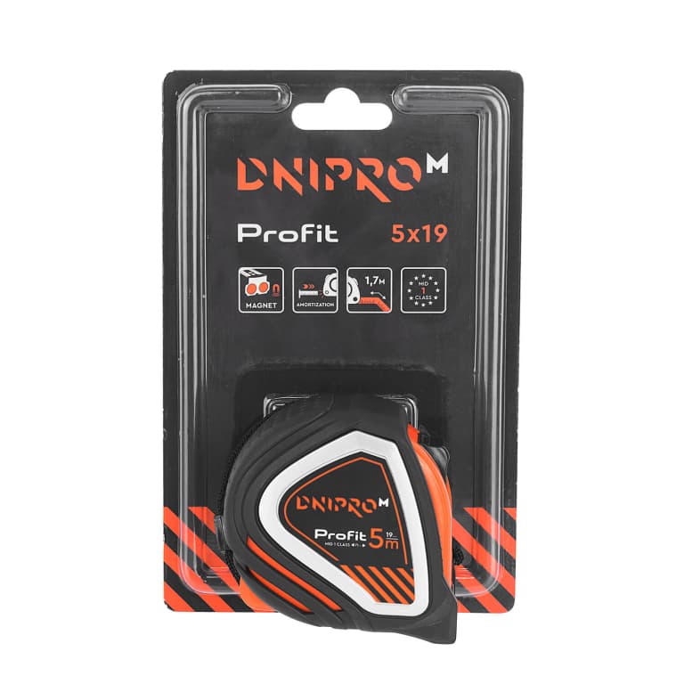 Рулетка Dnipro-M Profit 5 м*19 мм — фото 7