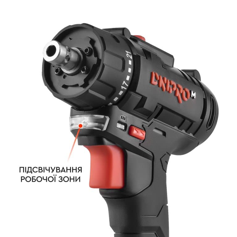 Акумуляторний дриль-шуруповерт Dnipro-M CD-218Q (без АКБ та ЗП) — фото 7