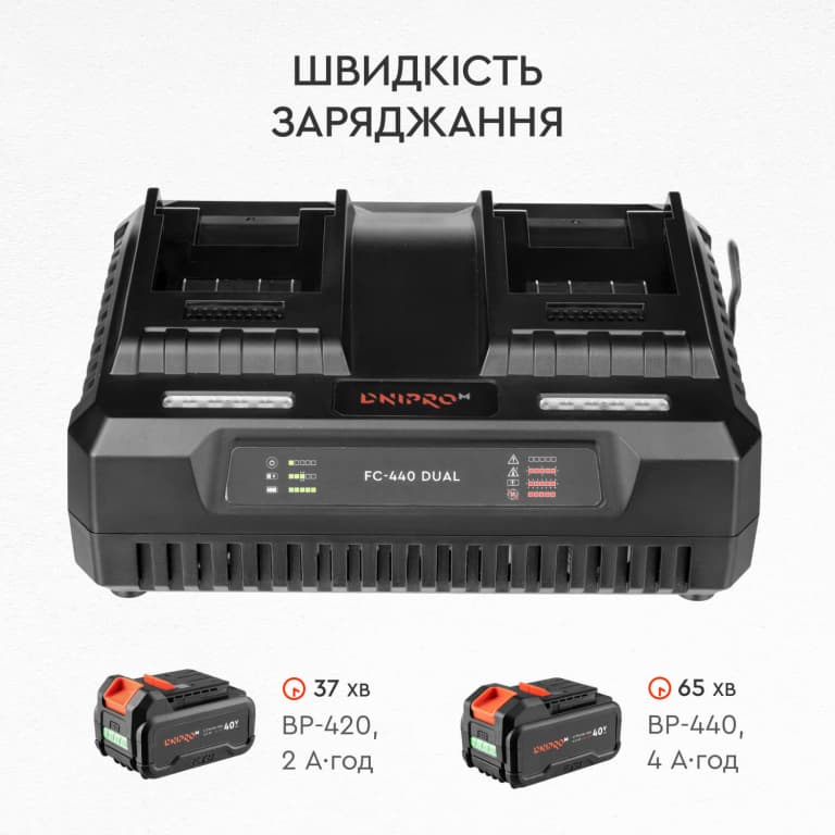 Зарядний пристрій Dnipro-M FC-440 Dual — фото 4