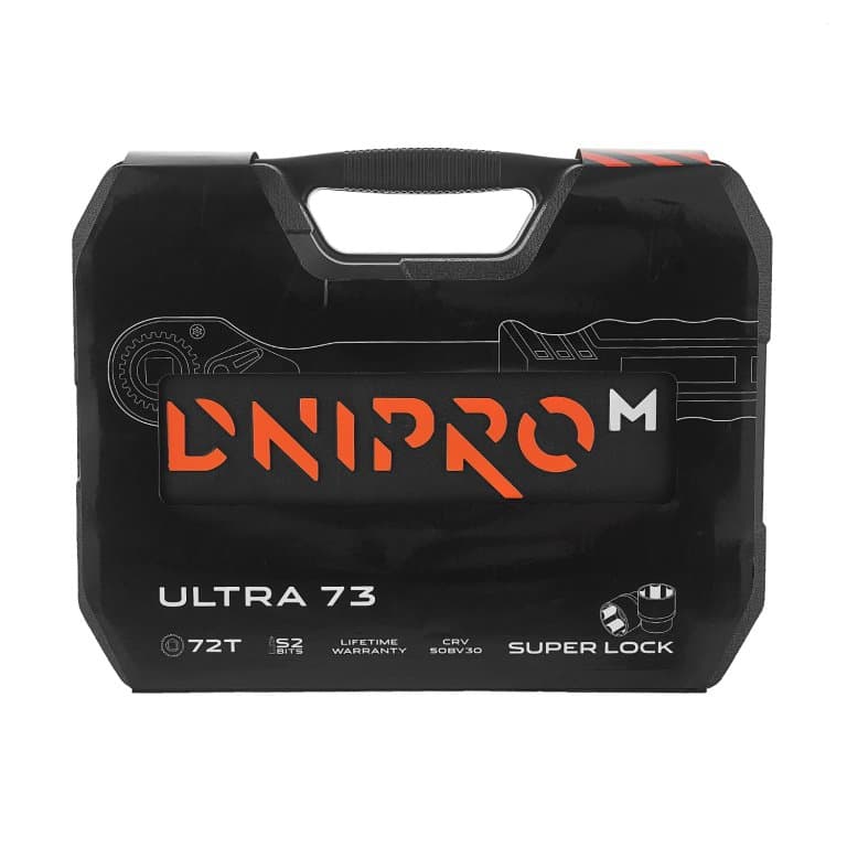 Набір інструментів Dnipro-M Ultra 73 шт. 1/2",1/4" (3 шт) — фото 14
